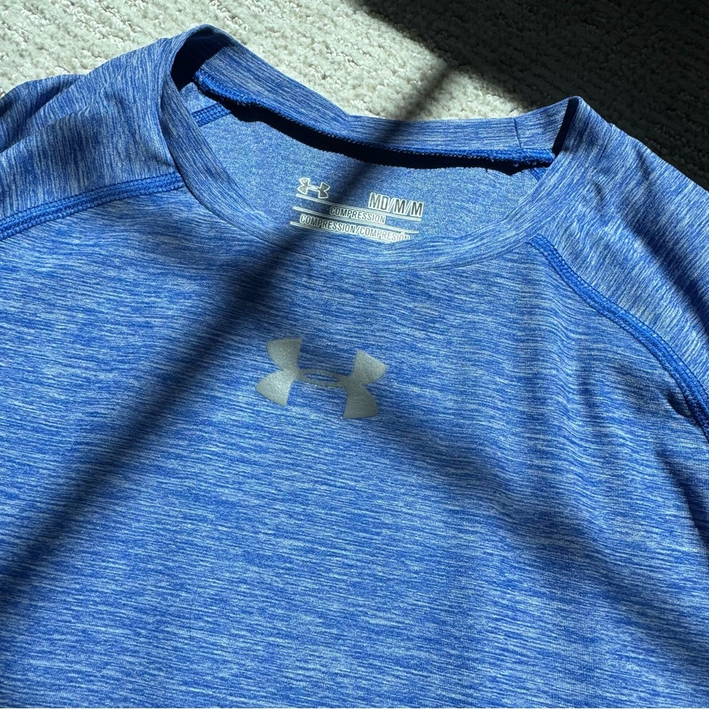 Under Armour Blue Long Sleeve Tee